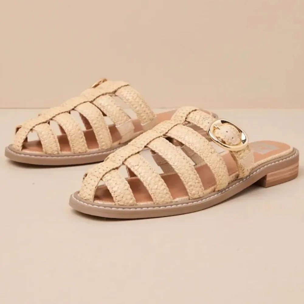 BRAND NEW DV BY DOLCE VITA WOMENS BRAIDED SLIDE MULES SANDAL G1